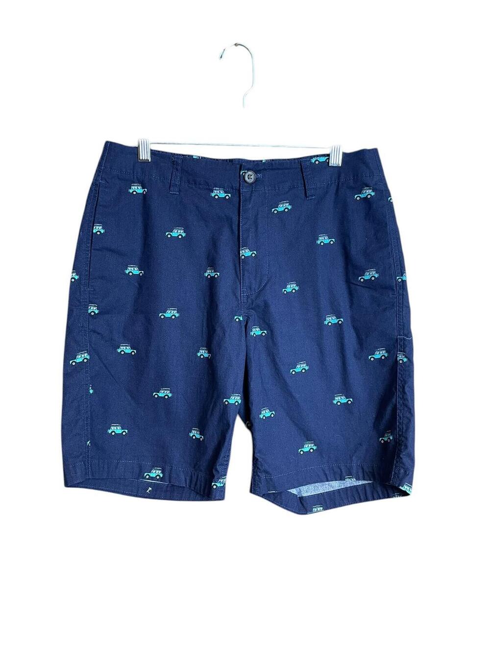 Bonobos chino shorts with SUV surfboard print size medium